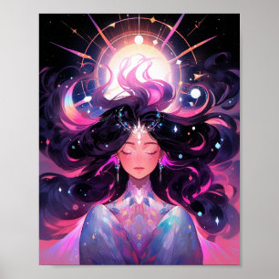 Poster Anime Girl Magical Princess