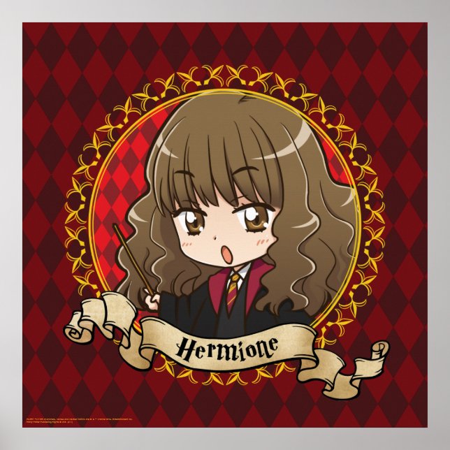 Poster Anime Hermione Granger (Devant)