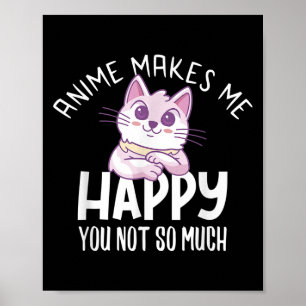 Poster Anime Me Rend Heureux Toi Pas Tellement Amoureux D