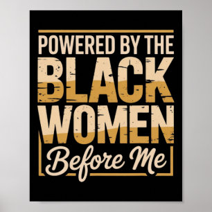 Poster Animé par les femmes noires avant moi Histoire des