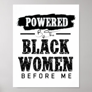 Poster Animé par les femmes noires avant moi Histoire des