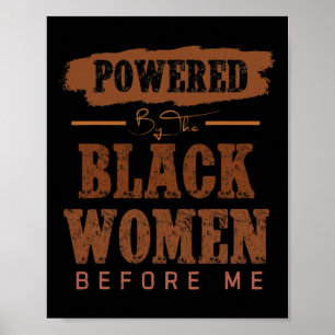 Poster Animé par les femmes noires avant moi Histoire noi
