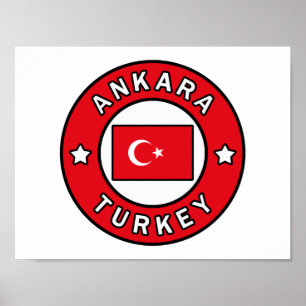 Poster Ankara Turquie