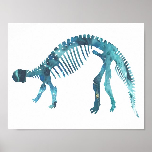 Poster Ankylosaurus (Devant)