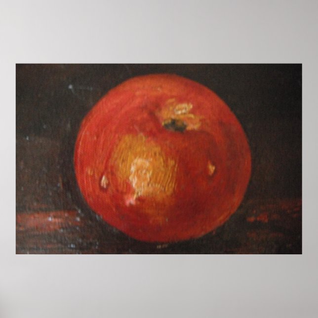 Poster Ann Hayes Painting Apple (Vorne)