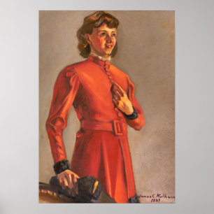 Poster Ann Kulhanek Becka - Portrait de Kulhanek