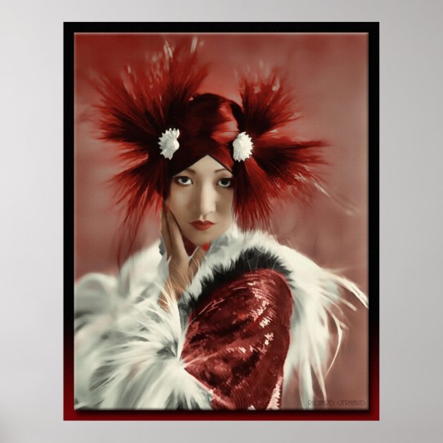 Poster Anna May Wong 1905 1961 (Devant)