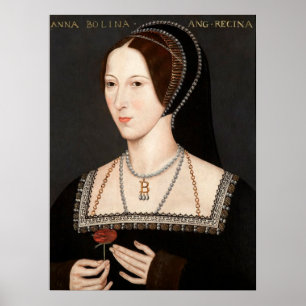 Poster Anne Boleyn Portrait
