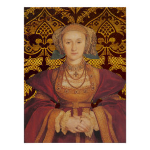Poster Anne de Clèves, Reine d'Angleterre Portrait