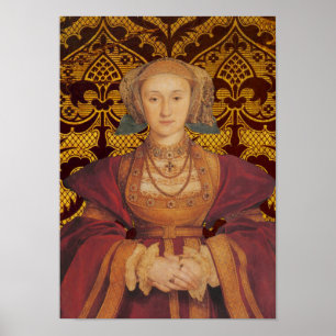 Poster Anne of Cleves, Queen of England Portrait
