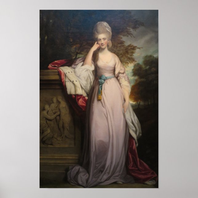 Poster Anne, Townshend de Viscountess par Reynolds (Devant)