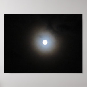 Poster Anneau autour de la lune