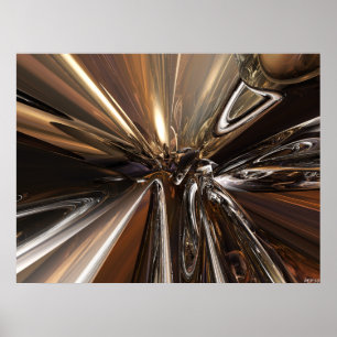 Poster Anneaux de perspective