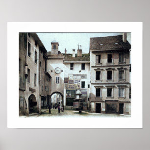 Poster Annecy du XIXe siècle