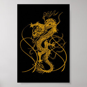 Poster Année chinoise du dragon 2012