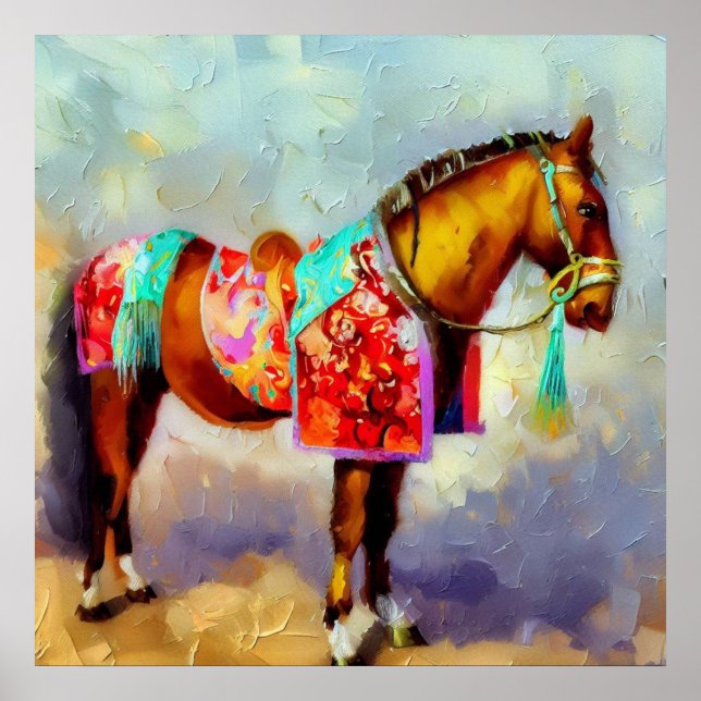 Poster Année du Cheval 6 (Devant)