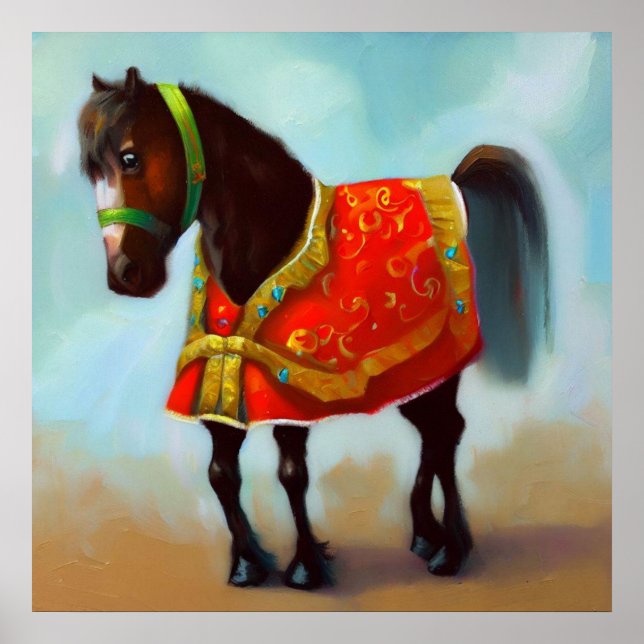 Poster Année du Cheval 9 (Devant)