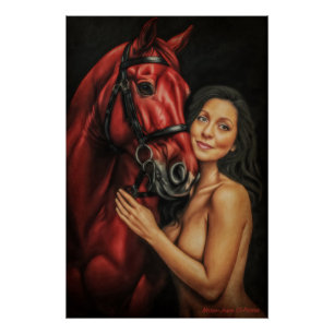 Poster Année du Cheval de Feu