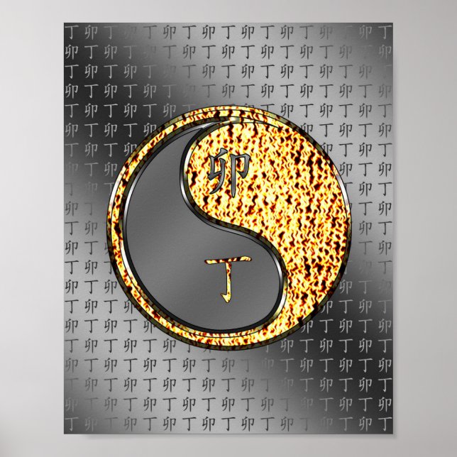 Poster Année du lapin de feu (Devant)