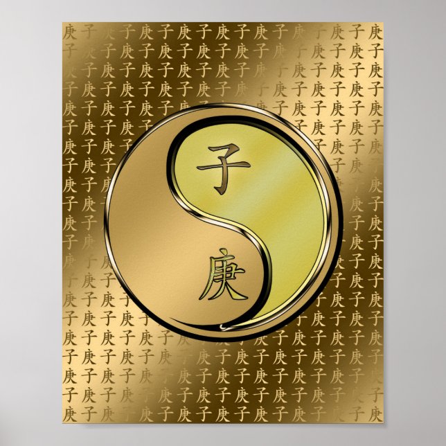 Poster Année du rat métallique (Devant)