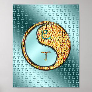Poster Année du serpent à feu