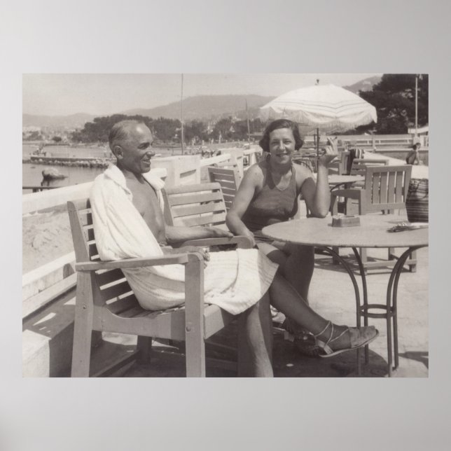 Poster Années 1930 à Cannes (Devant)