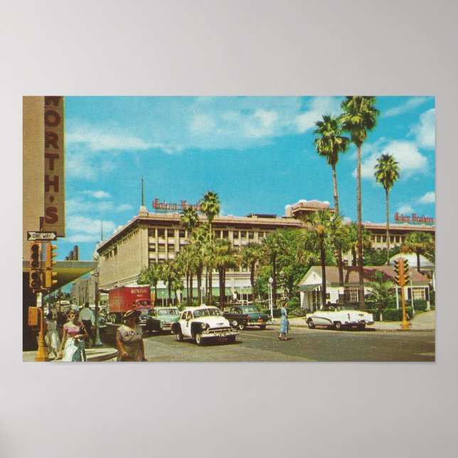 Poster Années 1960 Jacksonville, FL (Devant)