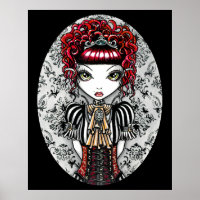 Poster Annie Gothic Victorian Fae