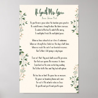 Poster Annie Johnson Flint - Il Donne Plus De Grac