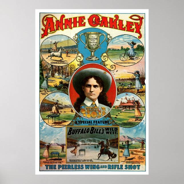Poster Annie Oakley - Imprimer (Devant)
