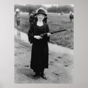 Poster Annie Oakley Portrait