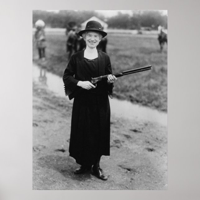 Poster Annie Oakley Portrait (Devant)