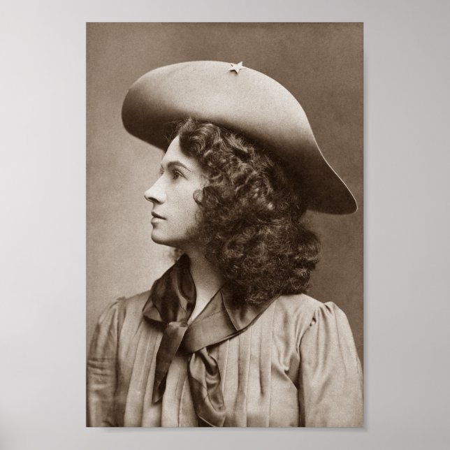 Poster Annie Oakley - Shot Little Sure (Devant)