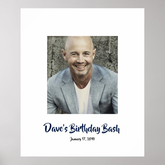 Poster Anniversaire Bash Se connecter Conseil du Parti (Devant)