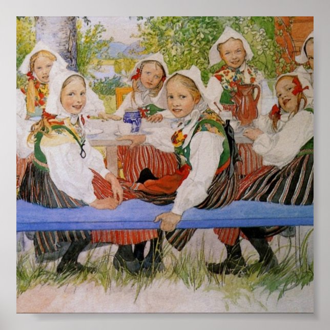 Poster Anniversaire de Kersti 1909 (Devant)