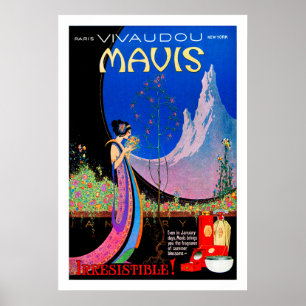 Poster : Annonce Art Déco - Par Fred Packer
