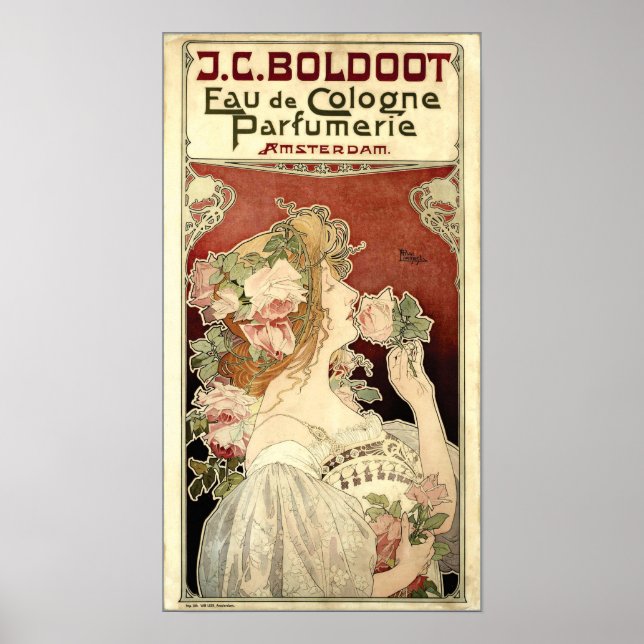 Poster Annonce Art nouveau 1897 par Privat-Livemont (Devant)