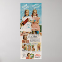 Annonce de détergent Rinso 1946