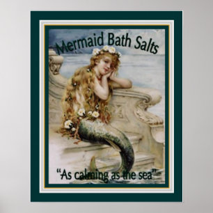 Poster Annonce des années 1920 pour les sels de bain de s
