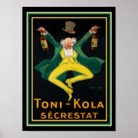 Poster Annonce Vintage pour Toni-Kola Secrestat 12