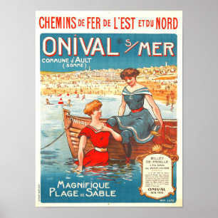 Poster Annonce Vintage voyage