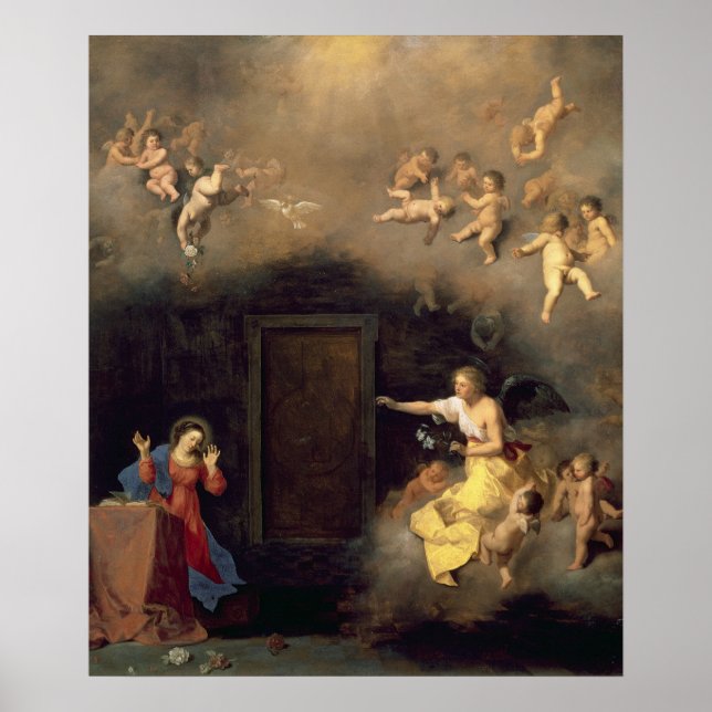 Poster Annonciation, 1635 (Devant)