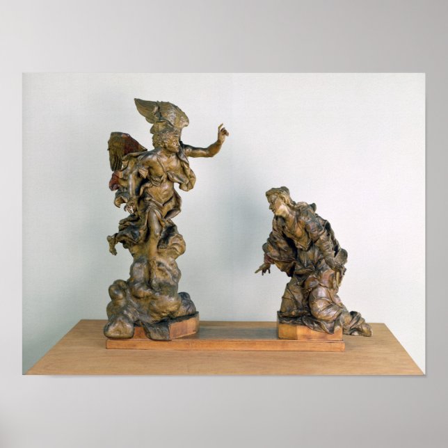 Poster Annonciation, c.1725 (Devant)