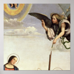 Poster Annonciation et saints