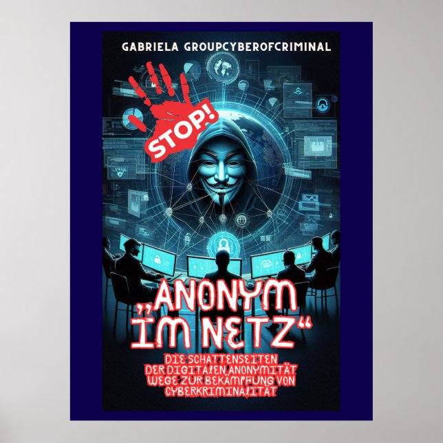 Poster Anonyme sur le réseau (Devant)