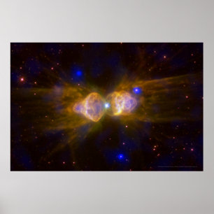 Poster Ant Nebula IR 18x12 (20x16)