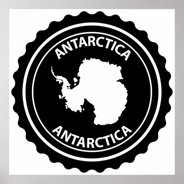 Poster Antarctique (Devant)