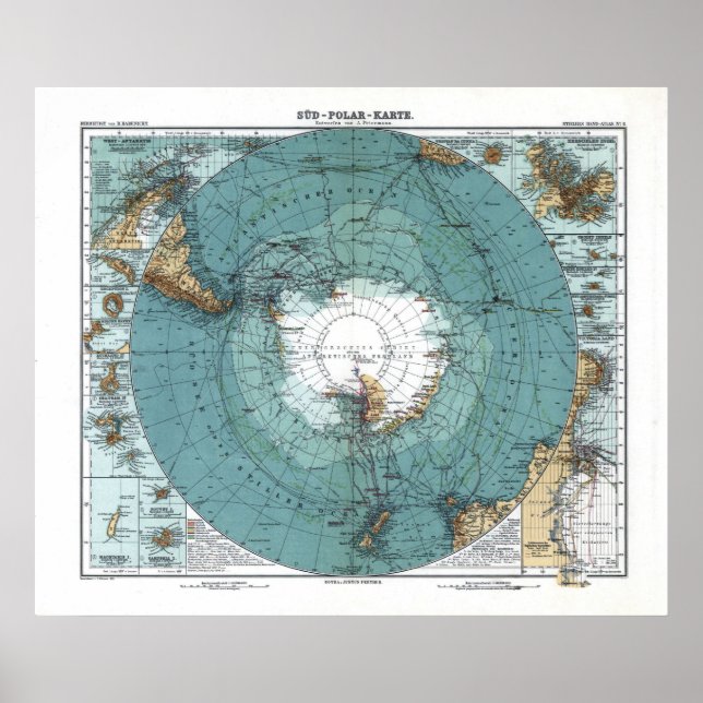 Poster Antarctique (Devant)
