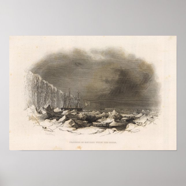 Poster Antarctique 4 (Devant)