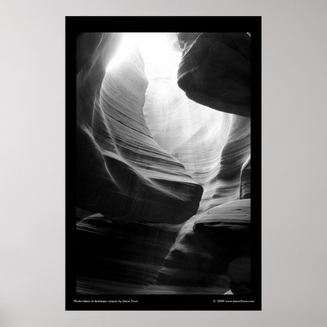 Poster Antelope Canyon, Arizona (Devant)
